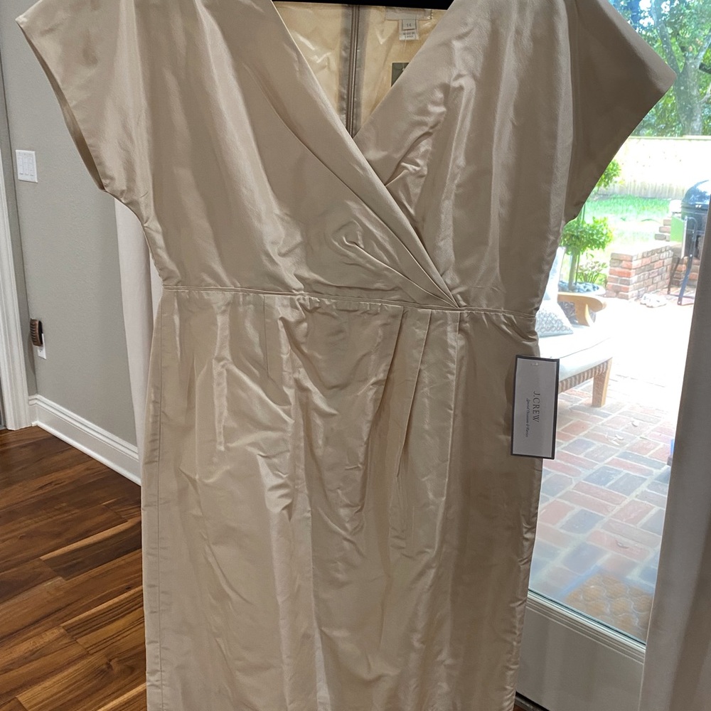 J. Crew Lexa Silk Dress NWT